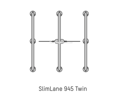 Турникет SlimLane 945 Twin